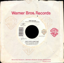 Load image into Gallery viewer, Van Halen : Can't Stop Loving You / Crossing Over (7", Single)