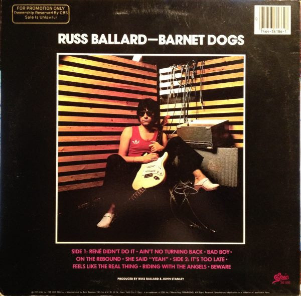 Russ Ballard - Barnet Dogs (LP, Album, Promo) (NM or M-)