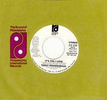 Load image into Gallery viewer, Teddy Pendergrass : It's You I Love / Where Did All The Lovin' Go (7", Promo)