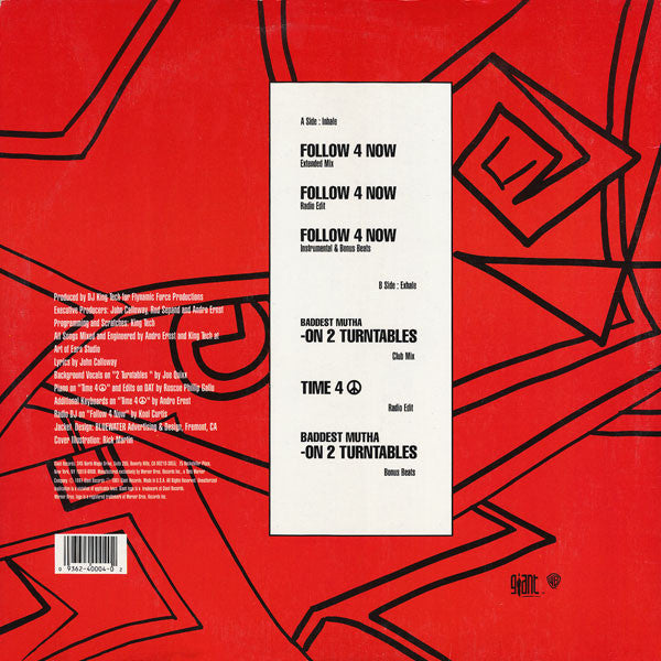 Buy MC Sway & DJ King Tech* : Follow 4 Now / Time 4 Peace