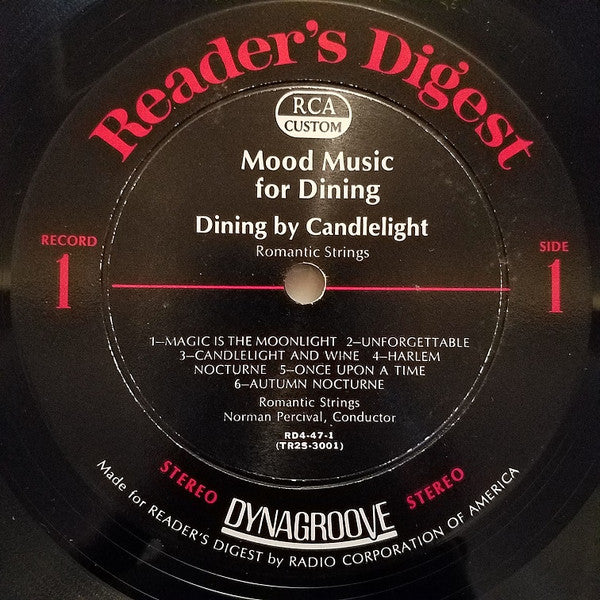Various - Mood Music For Dining (10xLP, Comp, Box) (NM or M-)