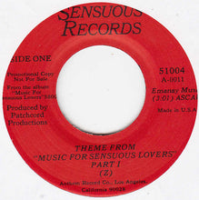 Load image into Gallery viewer, Z (5) : Theme From Sensuous Lovers  (7", Promo)