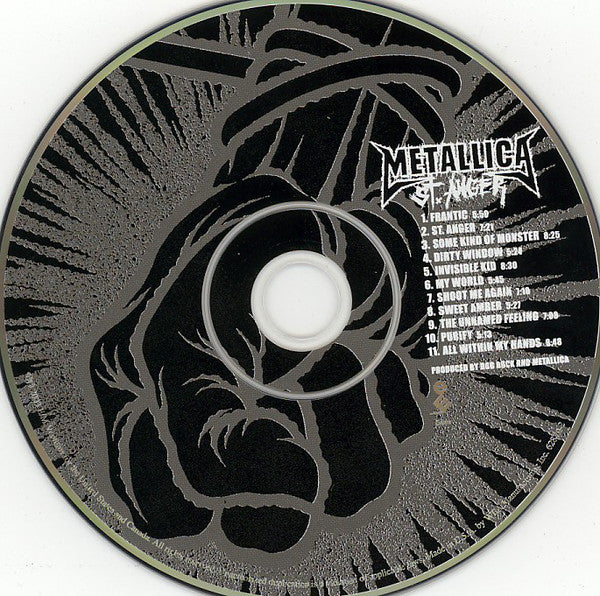 Buy Metallica : St. Anger (CD, Album, Edi + DVD-V, NTSC, Edi) Online for a  great price – Media Mania of Stockbridge