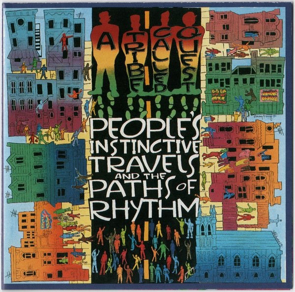 A Tribe Called Quest : People's Instinctive Travels And The Paths Of Rhythm (CD, Album, RE)