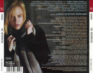 James Newton Howard : The Interpreter (Original Motion Picture Soundtrack)  (CD, Album)