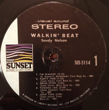 Load image into Gallery viewer, Sandy Nelson : Walkin' Beat (LP, Album)