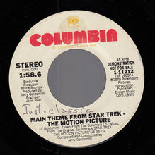 Load image into Gallery viewer, Jerry Goldsmith : Main Theme From Star Trek - The Motion Picture (7", Promo)