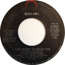 Load image into Gallery viewer, Linda Clifford : A Night With The Boys / I Just Want To Hold You (7", Single)