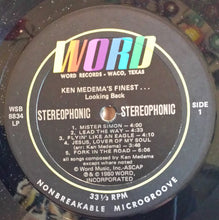 Load image into Gallery viewer, Ken Medema : Ken Medema's Finest...Lookin' Back (LP, Comp)