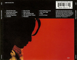 Sade : Lovers Live (CD, Album)