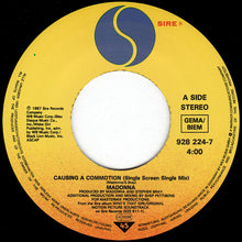 Load image into Gallery viewer, Madonna : Causing A Commotion (7", Single)