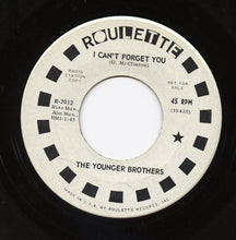 Load image into Gallery viewer, The Younger Brothers (4) : I Can't Forget You (7", Single, Promo)