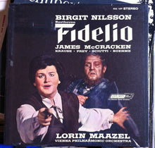 Load image into Gallery viewer, Beethoven*, Birgit Nilsson, James McCracken, Krause* · Prey* · Sciutti* · Boehme*, Lorin Maazel, Vienna Philharmonic Orchestra* : Fidelio (2xLP + Box)