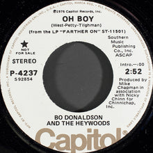 Load image into Gallery viewer, Bo Donaldson And The Heywoods* : Oh Boy (7", Mono, Promo)