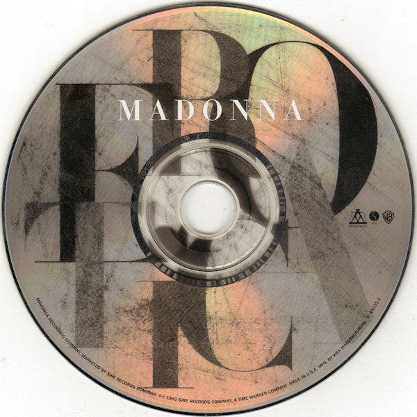 Buy Madonna : Erotica (CD, Album) Online for a great price