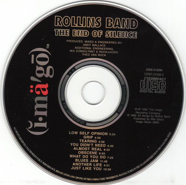 洋楽 ROLLINS BAND / THE END OF SILENCE 71UYtXHHMAL._UF1000,1000_QL80_.jpg