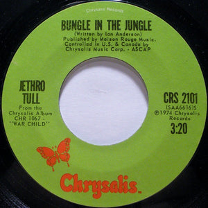 Jethro Tull : Bungle In The Jungle (7", Single)