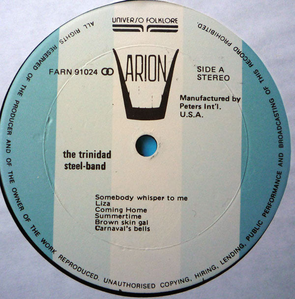 Buy The Esso Trinidad Steel Band : The Trinidad Steel-Band (LP