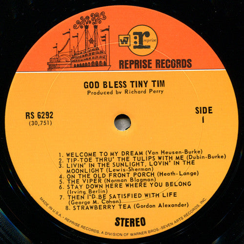 Buy Tiny Tim God Bless Tiny Tim (LP, Album) Online for a great price