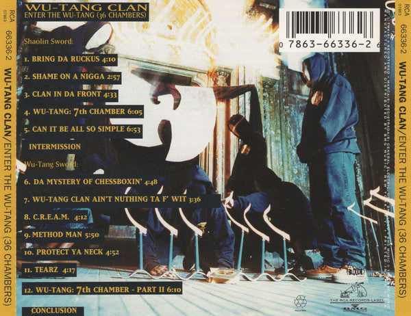 Wu-Tang Clan - Enter The Wu-Tang (36 Chambers) (CD, Album, RE) (NM or M-)