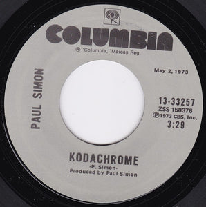 Paul Simon : Kodachrome / Loves Me Like A Rock (7", Single)