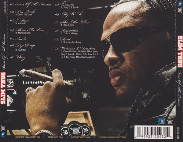 Buy Slim Thug : Boss Of All Bosses (CD, Album) Online for a great 