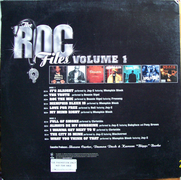 Various - Roc-A-Fella Records Presents The Roc Files Vol. 1 (2xLP, Comp)  (NM or M-)