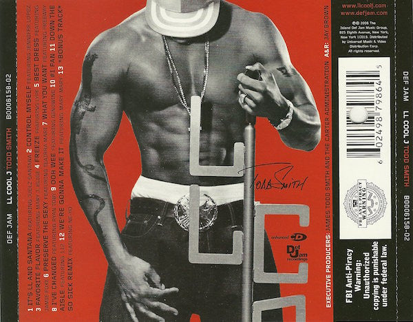 LL Cool J - Todd Smith (CD, Album, Enh) (M)
