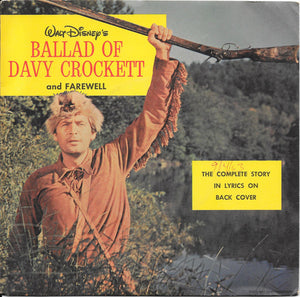 Fess Parker : The Ballad Of Davy Crockett / Farewell (7", Promo)