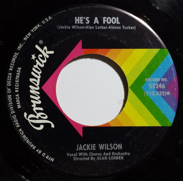 Buy Jackie Wilson : Shake! Shake! Shake! / He's A Fool (7