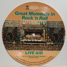 Load image into Gallery viewer, Unknown Artist : Great Moments In Rock 'N Roll: Live Aid (Flexi, 6", S/Sided, Card)