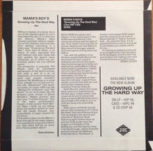 Load image into Gallery viewer, Mama's Boys : Excerpts From Growing Up The Hard Way (Flexi, 7", Promo)