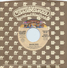 Load image into Gallery viewer, Village People : Macho Man  (7", Single, Mono, Promo)