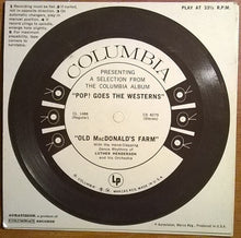 Load image into Gallery viewer, Luther Henderson And His Orchestra : Presenting A Selection From The Columbia Album "Pop! Goes The Westerns" (Flexi, 6", Shape, S/Sided, Card, Promo)