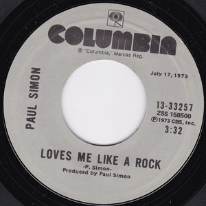 Paul Simon : Kodachrome / Loves Me Like A Rock (7", Single)
