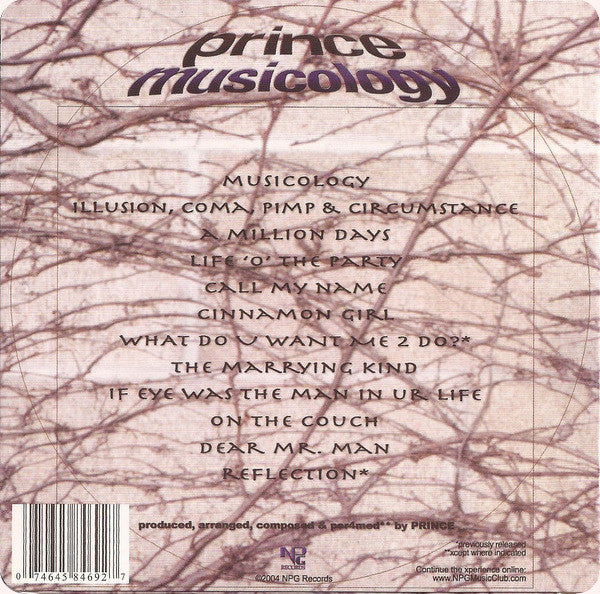 Buy Prince : Musicology (CD, Album, Car) Online for a great price