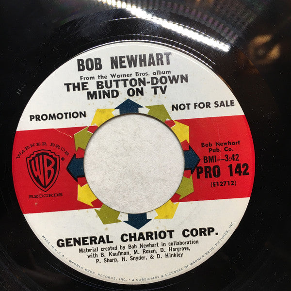 Buy Bob Newhart : Introducing Tobacco To Civilization / General Chariot  Corp. (7