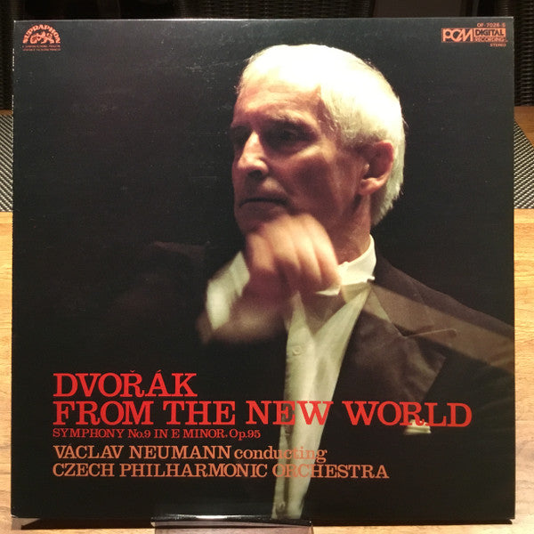 Antonín Dvořák, The Czech Philharmonic Orchestra, Václav Neumann : From The New World - Symphony No. 9 In E Minor, Op. 95 (LP, Spe)