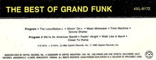 Load image into Gallery viewer, Grand Funk Railroad : The Best Of Grand Funk (Cass, Comp)
