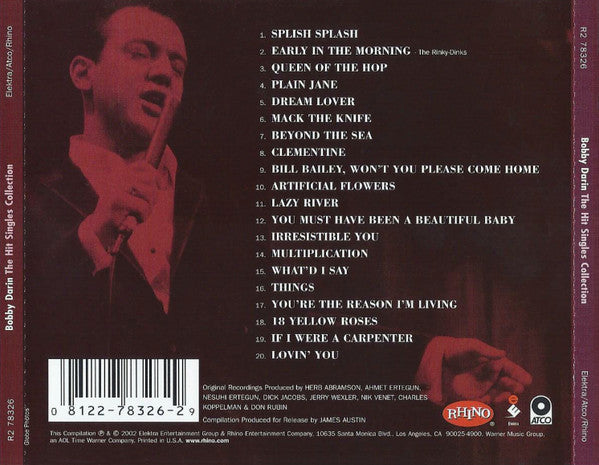 Bobby Darin - The Hit Singles Collection (CD, Comp, Mono) (NM or M-)