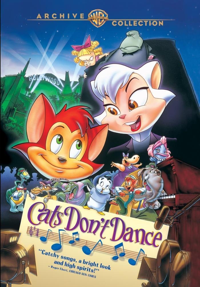 Cats Don't Dance DVD 1997 Animated Movie Scott Bakula, Jasmine