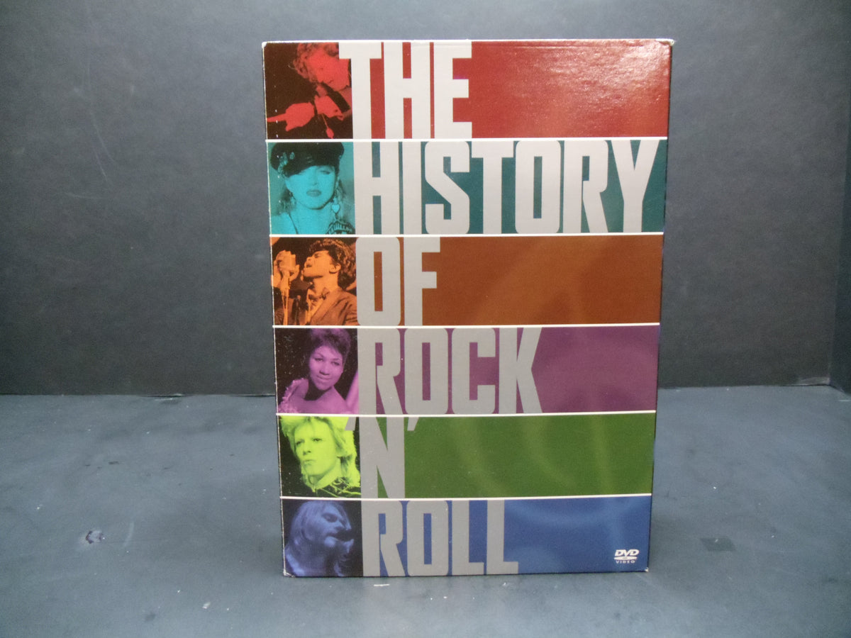 The History of Rock N Roll Boxed Set (DVD, 2004, 5-Disc Set 