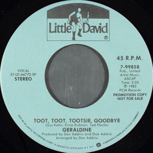 Geraldine (11) : Toot, Toot, Tootsie, Goodbye (7