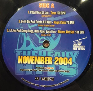 Various : The Heavy Hits November 2004 (12", Comp)