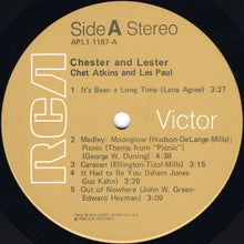 Load image into Gallery viewer, Chet Atkins And Les Paul : Chester &amp; Lester (LP, Album, M/Print, Ind)