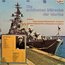 Load image into Gallery viewer, Marinemusikkorps Nordsee : Die Schönsten Märsche Der Marine (LP)