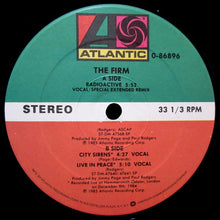 Load image into Gallery viewer, The Firm (7) : Radioactive (12", Maxi)