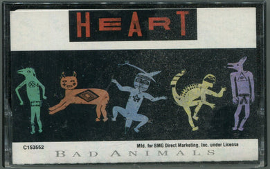 Heart : Bad Animals (Cass, Album, Club)