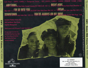 SWV : The Remixes (CD, EP, Club, BMG)