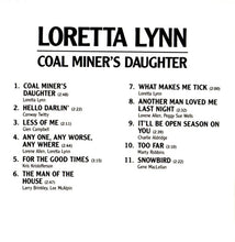 Load image into Gallery viewer, Loretta Lynn : Coal Miner&#39;s Daughter (CD, Album, RE)